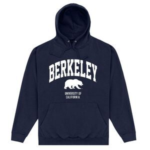 Berkeley Unisex Adult Bear Hoodie / Navy Blue